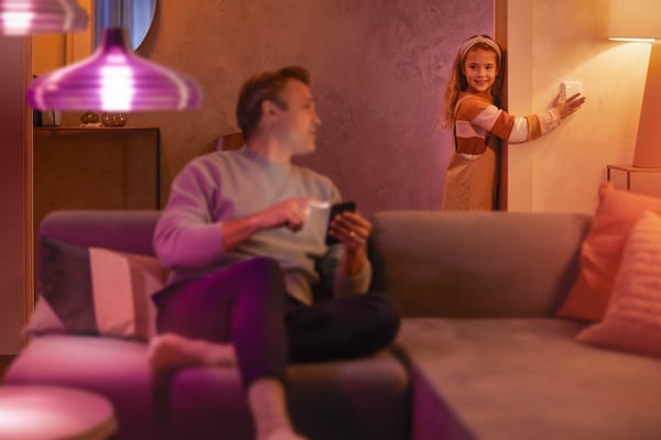 Philips Hue Väggströmbrytarmodul, väggströmbrytarmodul