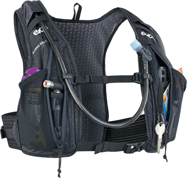 Evoc Hydro Pro 3 -dryckesväst, svart
