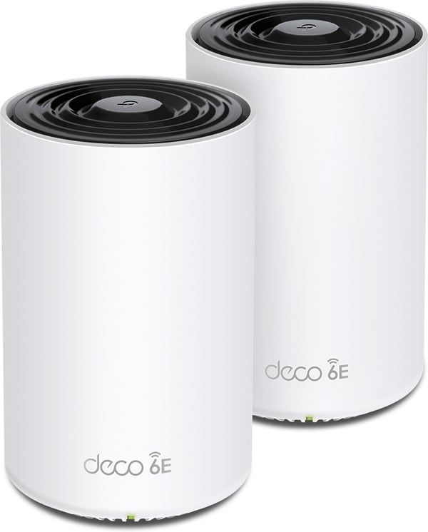 TP-LINK Deco XE75 Tri-Band WiFi 6E -Mesh-system, 2-pack