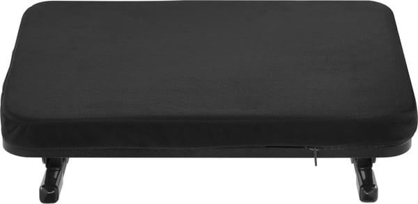 ErgoWork Footrest Pro - ergonomisk fotstöd, svart