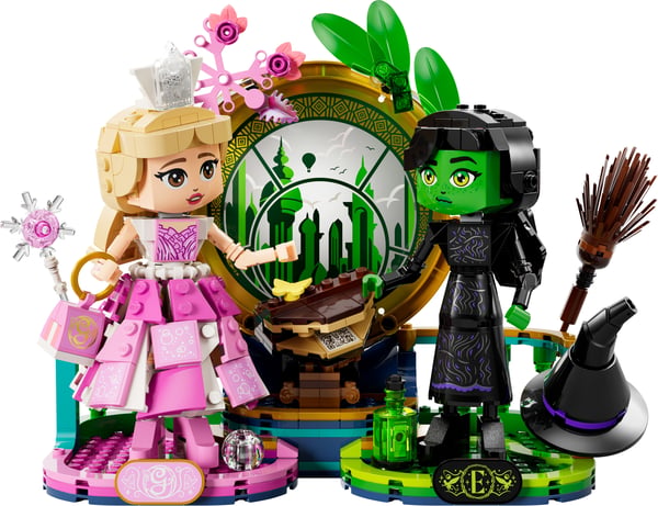 LEGO Wicked Elphaba & Glinda Bygg- och lekset med fantasileksak 75682
