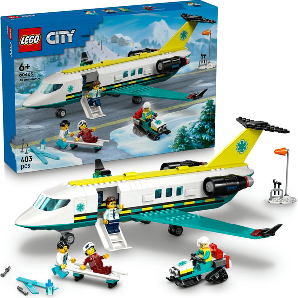 LEGO City 60465 Räddningstjänstens ambulanshelikopter