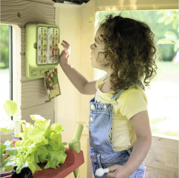 Smoby Life Garden House lilla trädgårdsmästarns lekstuga