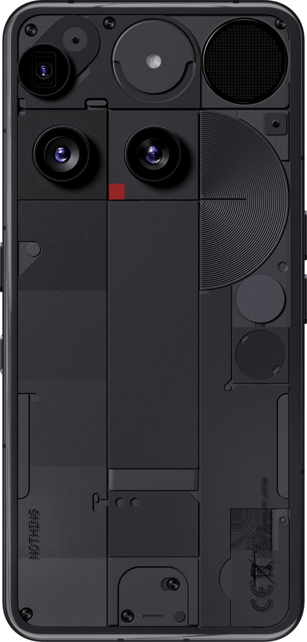 Nothing Phone (3) telefon, 512/16 GB, svart