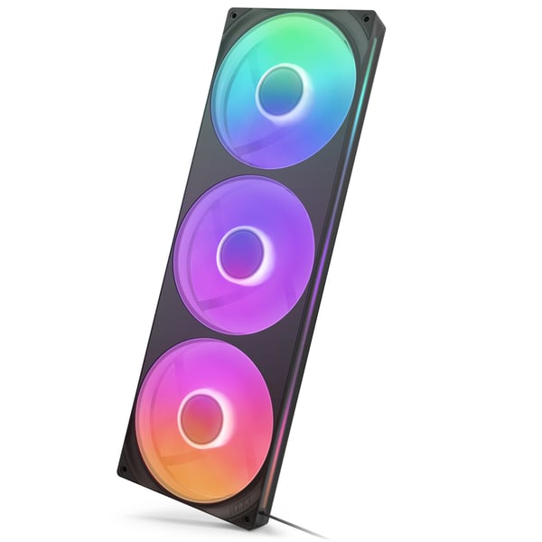 NZXT F420RGB Core-fläkt (Enkel ram) chassifläkt, 140 mm, svart