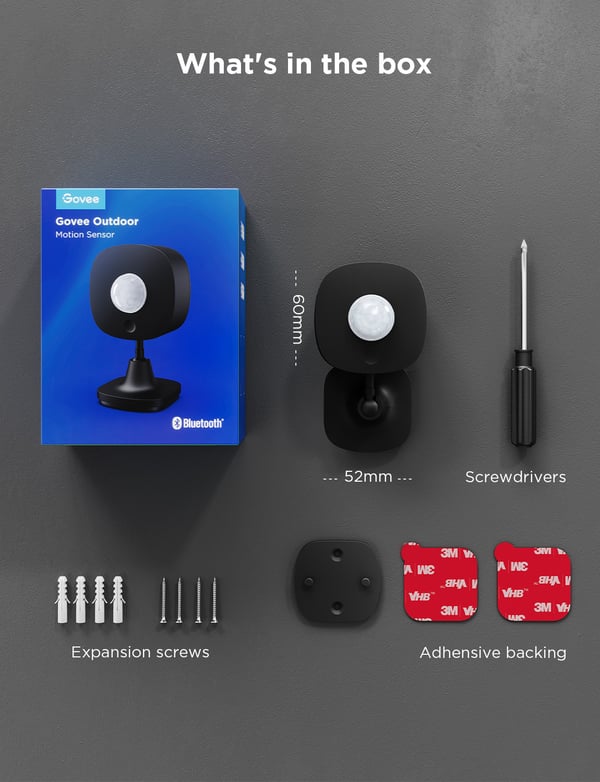 Govee Utomhus Rörelsesensor