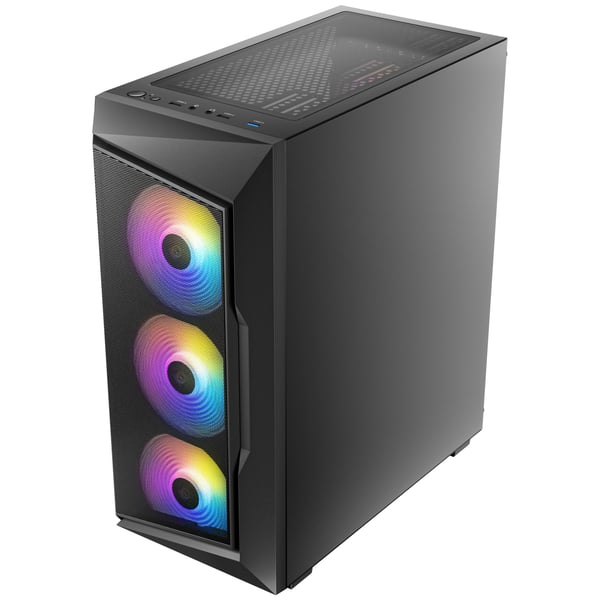 Antec AX61 Elite ATX-chassi med fönster, svart