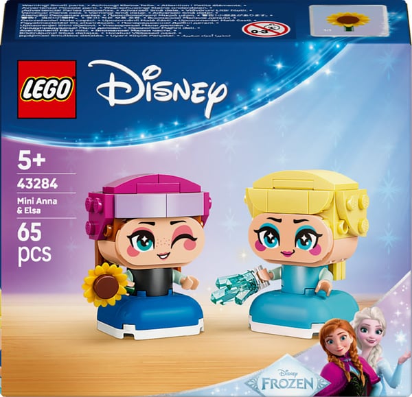 LEGO Disney Princess 43284 Anna och Elsa i miniformat