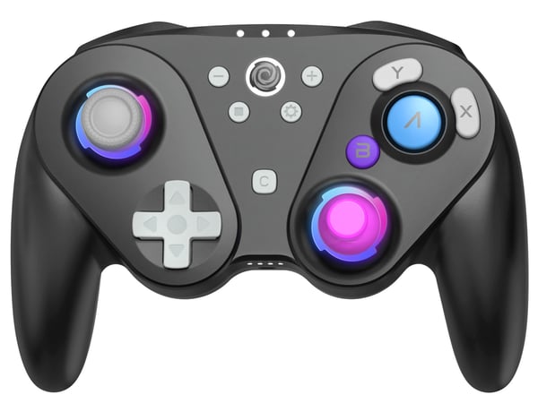 Oniverse Foenix trådlös kontroll, svart, Switch / Switch 2