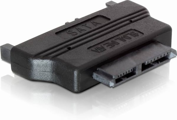 DeLOCK SATA-adapter, slim SATA 7+6pin-hane - SATA 22pin-till