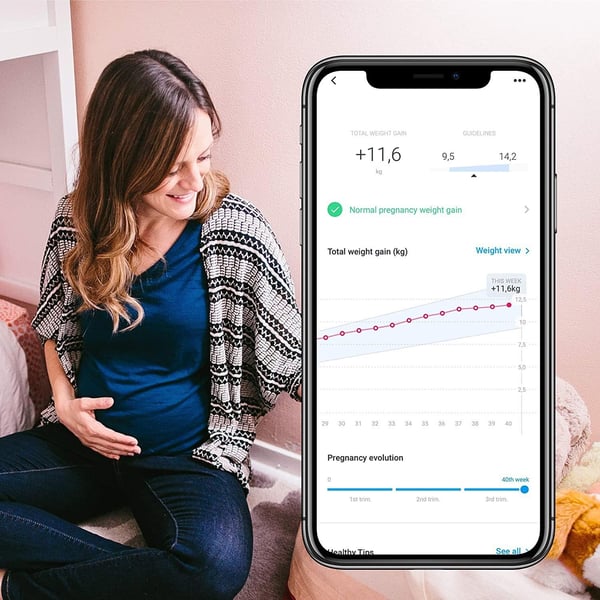 Withings Body -personvåg, svart
