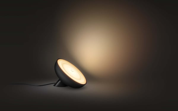 Philips Hue Bloom vit och färg atmosfär - Smart bordlampa, svart