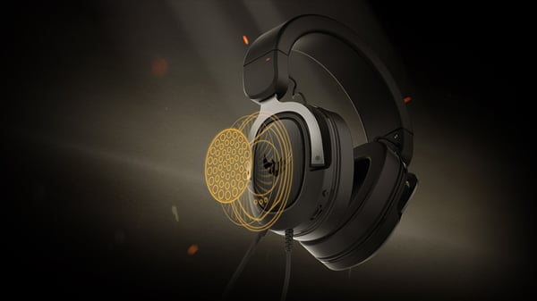 Asus TUF Gaming H3 -spelhörlurar, färg svart
