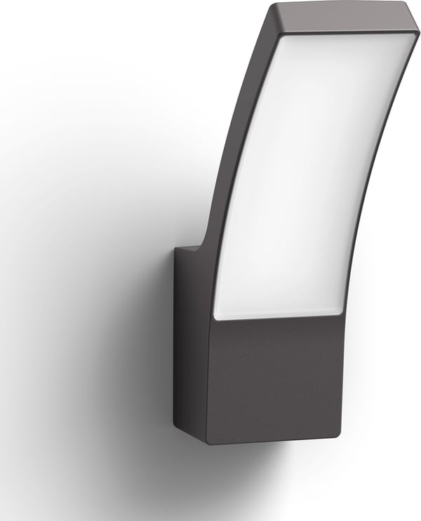 Philips Splay -vægarmatur, antracit, 2700K
