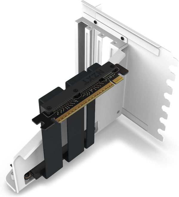 NZXT Vertikal GPU-monteringskit - monteringsram för grafikkort, vit