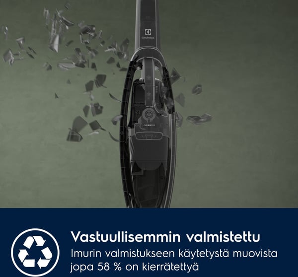 Electrolux Clean 500 ES52CB18UG dammsugare, grå