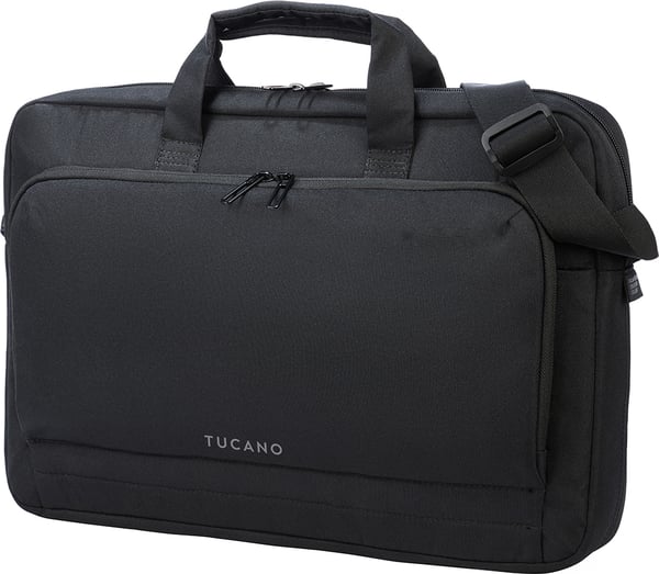 Tucano Star 17,3-tums laptopväska, svart