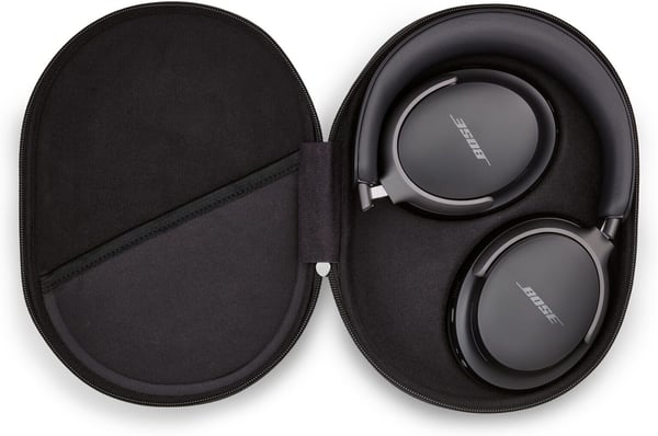 Bose QuietComfort Ultra hörlurar med aktiv brusreducering, svart