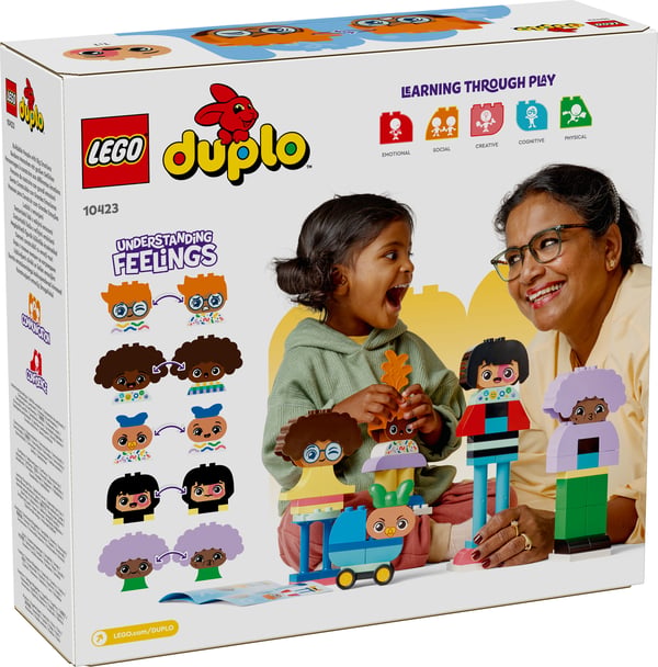 LEGO DUPLO Town Byggbara människor med stora känslor 10423