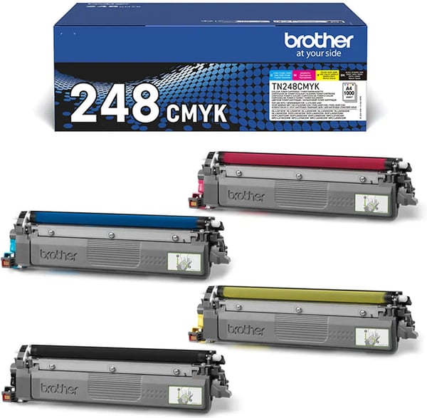 Brother TN248VAL -lasertoner, fyrpaket
