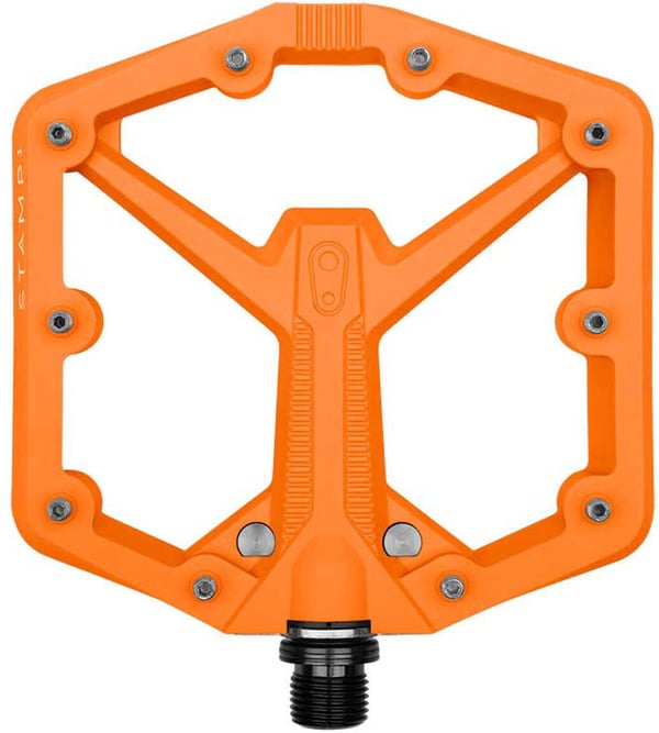 Crankbrothers Stamp 1 large pedaler, orange