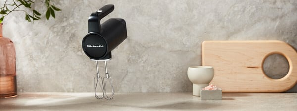 KitchenAid Go 5KHMR762BM trådløs elpisker med batteri, mattsort