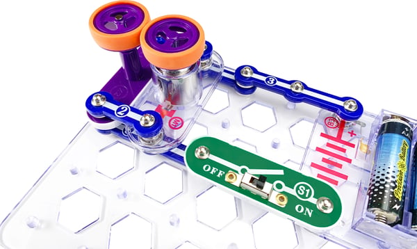 Snap Circuits Flight Deck -startplatta