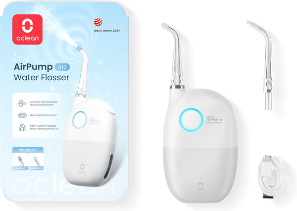 Oclean AirPump A10 - tandemellemrumsopvasker, hvid