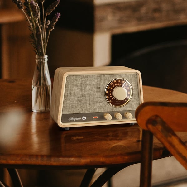 Sangean WR-101 bordsradio, Bluetooth, ljus ek