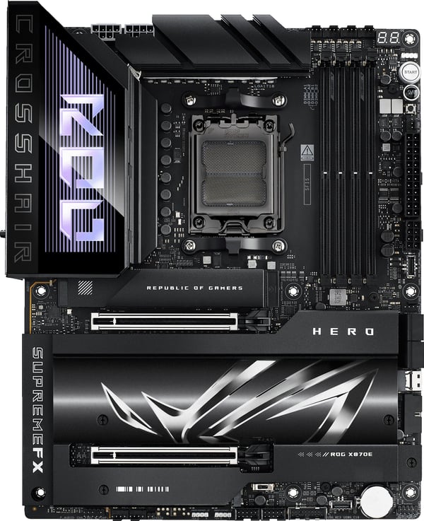 ASUS ROG CROSSHAIR X870E HERO ATX - hovedkort