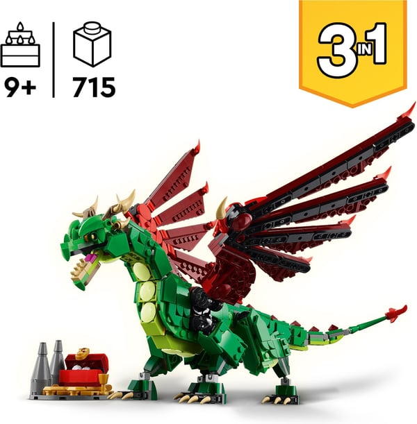 LEGO Creator Middelaldersk drage