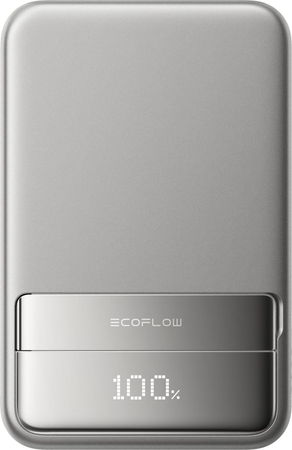 EcoFlow Snabb 10000 nätadapter, 10 000 mAh, silver