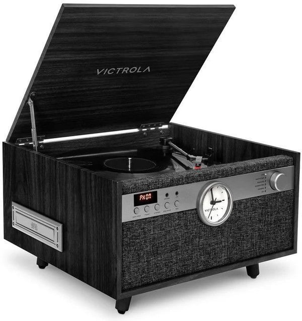 Victrola Century Signature musikanläggning, svart