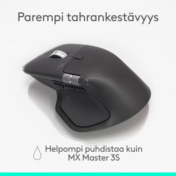 Logitech MX Master 4 mus, svart