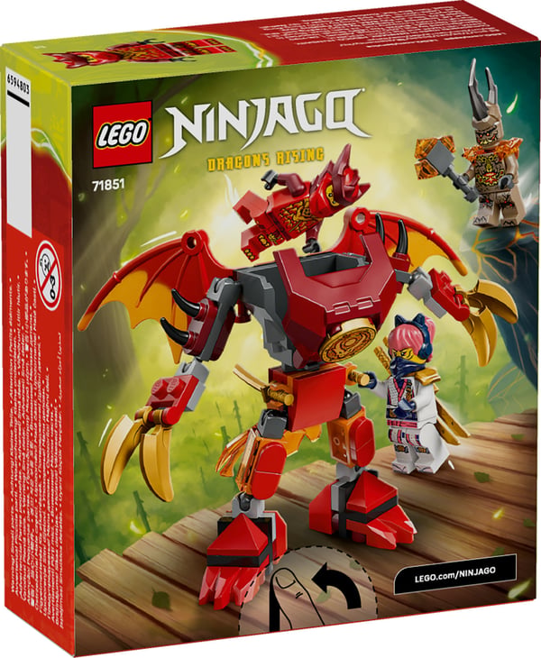 LEGO Ninjago 71851 Kais drakstridspaket