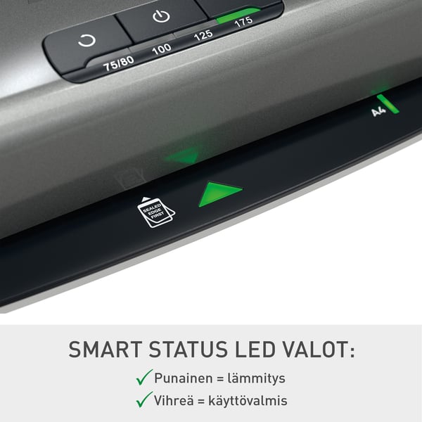 Leitz iLAM Office Pro A3 -laminator, silver