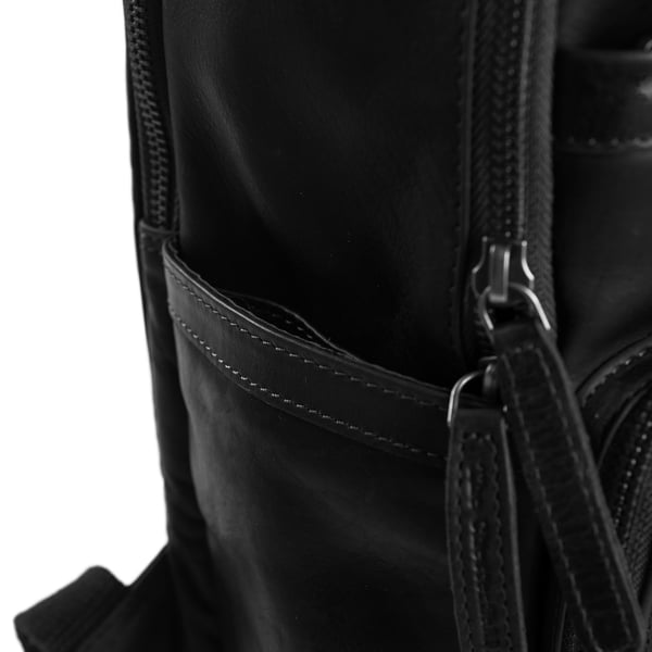 The Chesterfield Brand Austin rygsæk til 14" bærbar computer, sort
