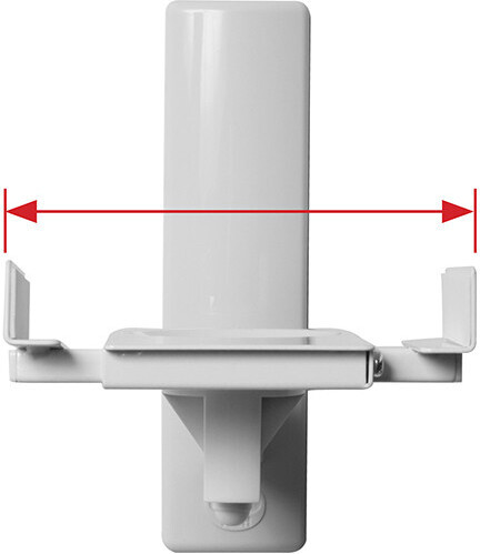 B-Tech BT77-högtalarställningspar, vit