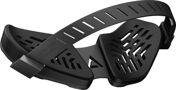 Deltahub Carpio G2.0 handledsstöd, storlek L, svart