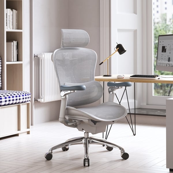 Sihoo Doro C300 -ergonomisk kontorsstol, vit