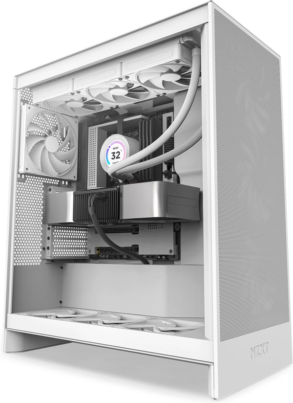 NZXT F120Q -blæser, 120 mm, hvid