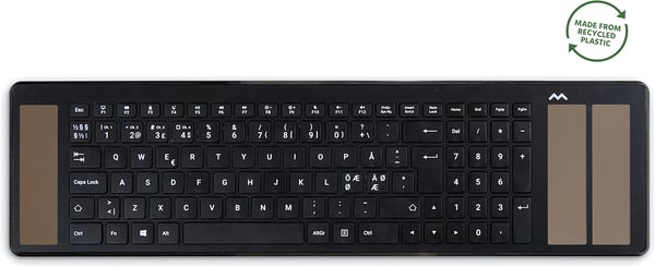 Mousetrapper Type -tangentbord, svart