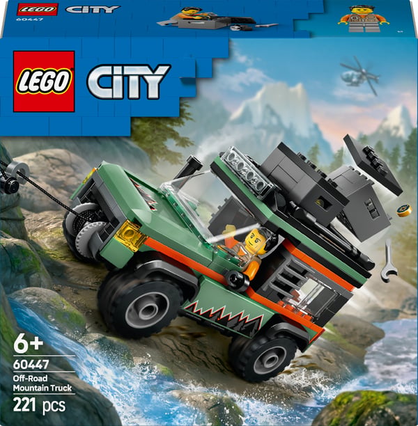 LEGO City 60447 – Fyrhjulsdriven bergsjeep