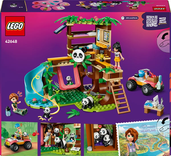 LEGO Friends 42648 Pandahårsalong