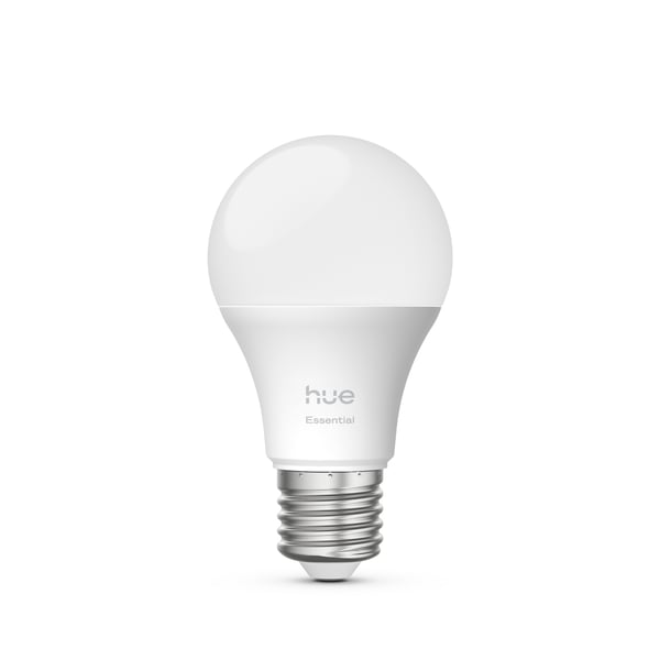 Philips Hue Essential smart lampa, vit och färgad belysning, E27, 806 lm