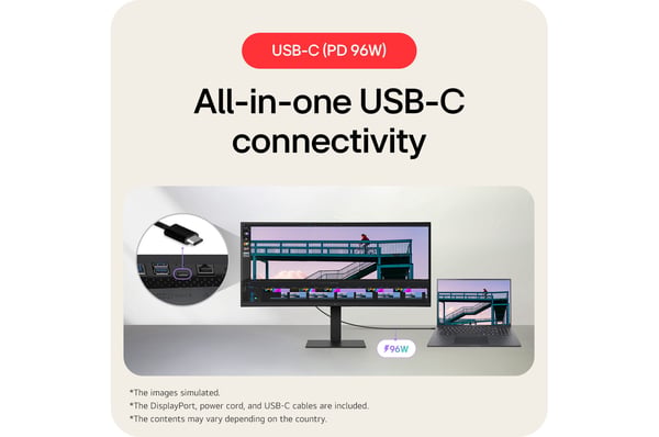 LG UltraWide 34U650A 34" WQHD skärm