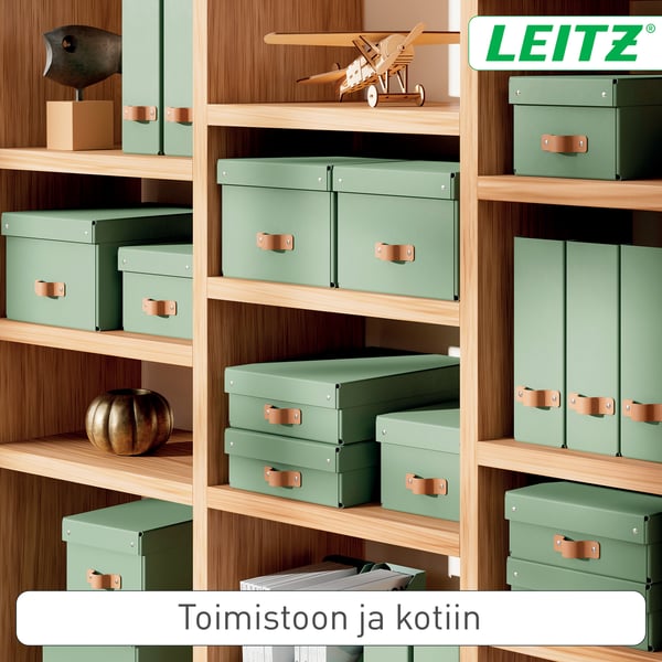 Leitz Puro tidskriftssamlare, 2 st, grön