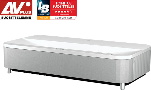 Epson EH-LS800W 3LCD 4K PRO-UHD -laserprojektor, vit