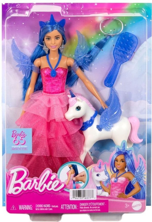 Barbie Safir Alicorn Dukke - modedukke