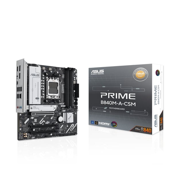 ASUS PRIME B840M-A-CSM AM5 Micro-ATX moderkort